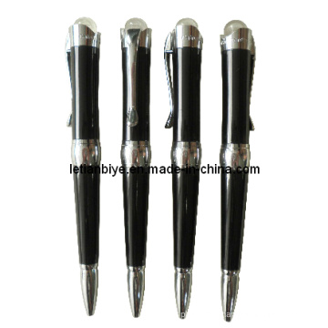 Executive Metal Pen Gift with Crystal Pen Top (LT-C486)